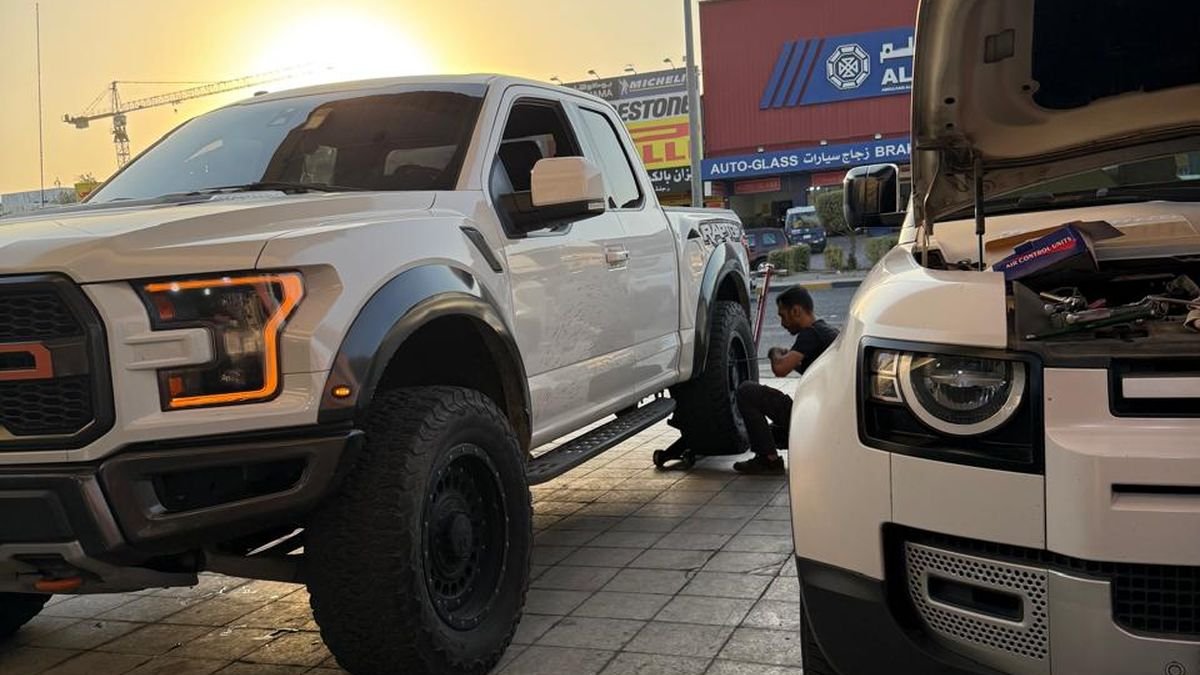 خدمة بنشر متنقل لسيارات في منطقة الفحيحيل بالكويت